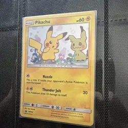Pokemon Pikachu SM162 Promo Holo Basic HP 60 Saya Tsuruta 2019 MINT CONDITION - Image 5