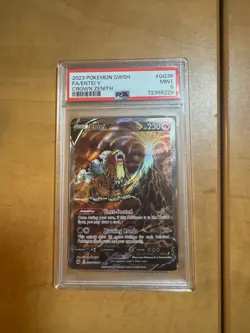 Entei V GG36/GG70 SWSH: Crown Zenith: Galarian Gallery Holo PSA 9 - Image 1