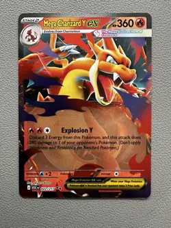 Pokemon TCG Mega Charizard Y ex 22/217 | Ascended Heroes | Double Rare Holo NM - Image 1