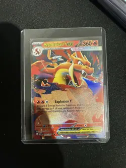 Pokemon TCG Mega Charizard Y Ex Ascended Heroes Ex 22/217 - Image 1