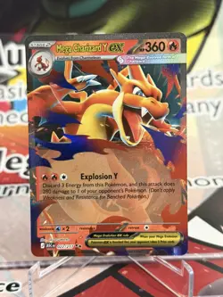 Pokemon TCG Mega Charizard Y Ex Ascended Heroes Ex 22/217 - Image 1