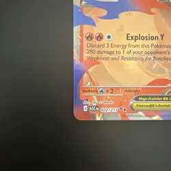 Pokemon TCG Mega Charizard Y Ex Ascended Heroes Ex 22/217 NM - Image 4