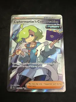 Pokemon TCG: Ciphermaniac's Codebreaking - 198/162 - Temporal Forces - Image 1