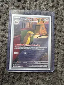 Pokemon TCG Gumshoos 153/132 Meg en Mega Evolution Illustration Rare Card - Image 1