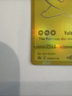 Pokemon Pikachu V SWSH145 Promo Full Art Foil Sword & Shield Celebrations - Image 2