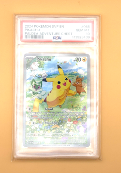 PSA 10 - Pikachu 088 Sv: Scarlet & Violet Promo Cards Holo - Image 1