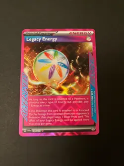 Pokemon Card Legacy Energy 167/167 Ace Spec Twilight Masquerade Trading Card TCG - Image 1