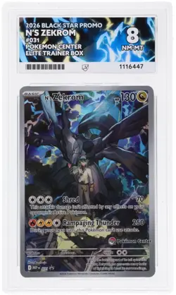 N's Zekrom 031 | Pokemon Center Black Star Promo | Ace 8 | Pokemon TCG - Image 3