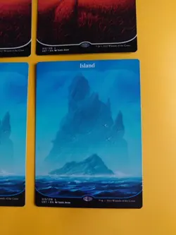 Unstable 2 Island x Plains X4 Full ARt Basic Land MTG 6 Cards - Image 2