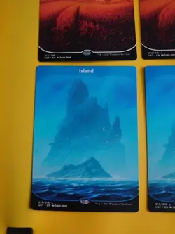 Unstable 2 Island x Plains X4 Full ARt Basic Land MTG 6 Cards - Image 3