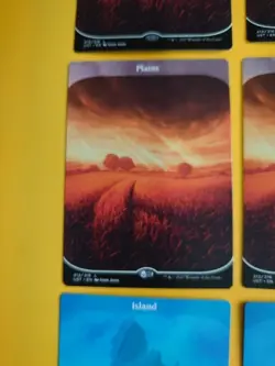 Unstable 2 Island x Plains X4 Full ARt Basic Land MTG 6 Cards - Image 4