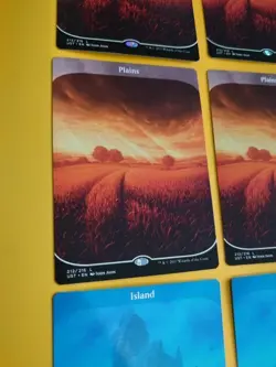 Unstable 2 Island x Plains X4 Full ARt Basic Land MTG 6 Cards - Image 5