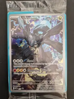 N's Zekrom 031 - Mega Evolution Black Star Promo - Pokemon Tcg - N Mint Sealed - Image 1