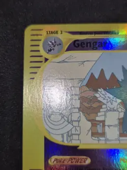 Pokemon Card Gengar 10/144 Holo reverse ENGLISH Skyridge Pokemon Wotc Vintage - Image 4