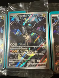 3X Pokemon 031 N's Zekrom Mega Evolution Black Star Promo Holo NM TCG Sealed - Image 3