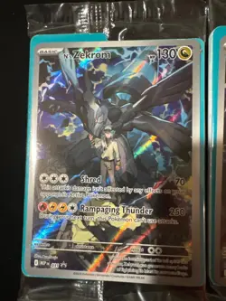 3X Pokemon 031 N's Zekrom Mega Evolution Black Star Promo Holo NM TCG Sealed - Image 4