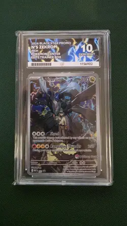 Pokemon TCG N's Zekrom 031 Black Star Promo Pokemon Center Stamped - Ace 10 - Image 2