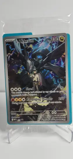 Pokemon TCG N's Zekrom MEP 031 Black Star Promo SEALED Holo English - Image 1
