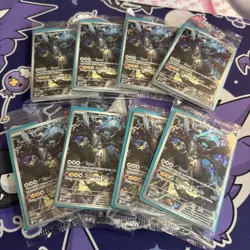 Qty 8 Pokemon 031 N's Zekrom Mega Evolution Black Star Promo Holo NM TCG Sealed - Image 1