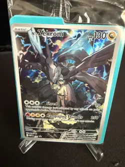 Pokemon TCG Mega Evolutions N's Zekrom 031 Black Star Promo Sealed - Image 1