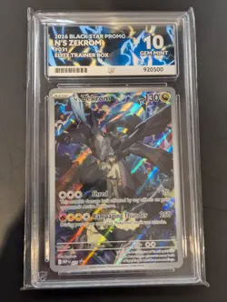N's Zekrom 031 ACE 10 Black Star Promo Ascended Heros Pokemon TCG - Image 1