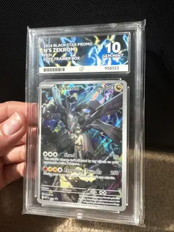 N's Zekrom 031 ACE 10 Black Star Promo Ascended Heros Pokemon TCG - Image 3