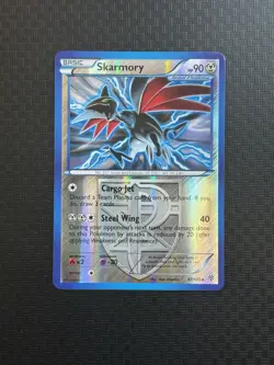 Skarmory (Team Plasma) 87/135 Plasma Storm Reverse Holo Rare Pokemon Card NM - Image 1
