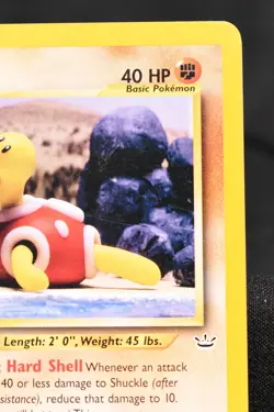 Shuckle 1st Edition 51/64 NM Neo Revelation Regular Common Pokemon TCG Card - Image 3