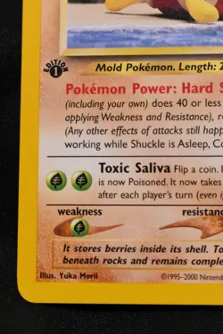 Shuckle 1st Edition 51/64 NM Neo Revelation Regular Common Pokemon TCG Card - Image 5