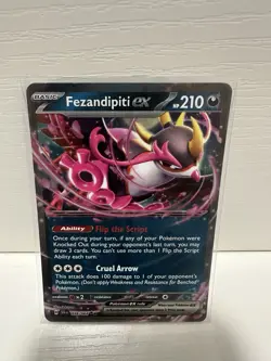 Fezendipiti EX 038/064 | Shrouded Fable | Pokemon TCG Card - Image 1