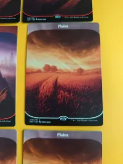 Unstable 3 Mountain x Plains Full ARt Basic Land MTG 6 Cards - Image 4