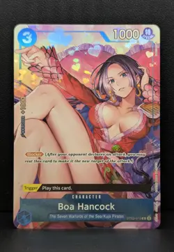 Boa Hancock ST03-013 Alt Art -Best Selection Vol. 2- (English) One Piece Card NM - Image 1