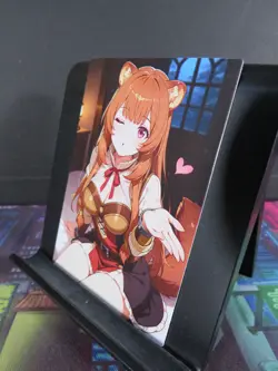 Raphtalia Rising of Shield Hero Custom Art Card NM Anime Waifu CCG Collectible - Image 2