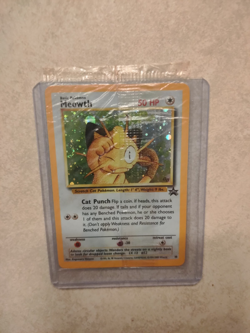 Meowth #10 Game Boy Promo Holo 2000 Rare WOTC Pokemon Card Sealed - Image 1