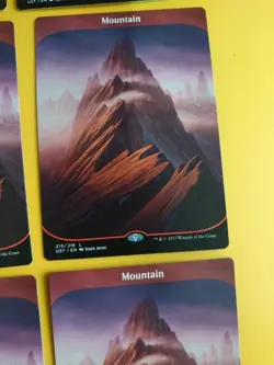 Unstable Mountain x6 Full ARt Basic Land MTG 6 Cards - Image 3