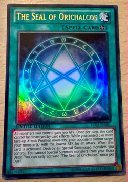 Yu-Gi-Oh! The Seal of Orichalcos LC03-EN001 Ultra Rare Limited Edition Card - Image 1