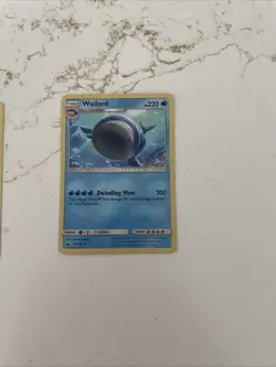 Wailord And Snorlax Pokemon Both Holo Rare Cards - Image 1