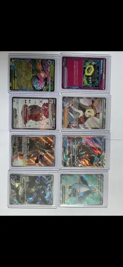 Pokemon TCG 8-Card Holo Full Art Lot Pikachu VMAX TG29/TG30 English - Image 1