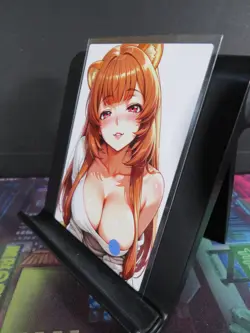 Raphtalia Rising of Shield Hero Custom Art Card NM Anime Waifu CCG Collectible - Image 2