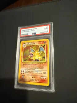 Charizard 1999 Base Set Holo Rare Pokemon Card PSA 9 Mint 4/102 - Image 2