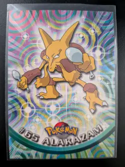 Topps Chrome Alakazam Pokemon Card #65 - Image 1