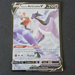 Galarian Articuno V TG16/TG30 Pokemon Trainer Gallery Card Astral Radiance NM - Image 1