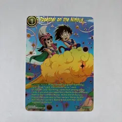 Together on the Nimbus Foil SPR NM Dragon Ball Super ccg card game - Image 1