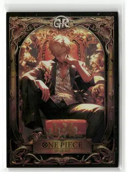 SANJI GR OP-GR-007 ONE PIECE Endless Treasure 6 Anime Card CCG - Image 1