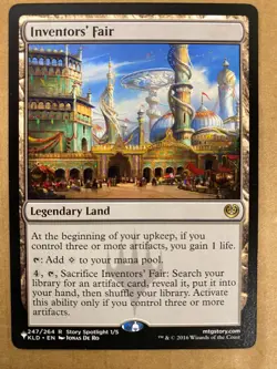 MTG 1x Inventors' Fair # 247 The List - Kaladesh Magic the Gathering Card x1 NM - Image 1