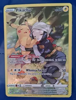 Pikachu TG05/TG30 Lost Origin Holo Near Mint - Mint Regular Size Pokemon Card - Image 1