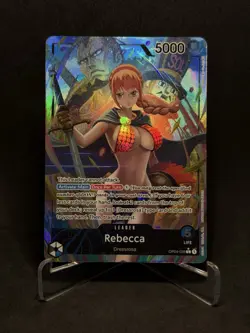 Rebecca OP04-039 Leader ALT ART English One Piece Card Kingdoms Of Intrigue - Image 1