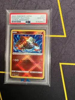 Radiant Heatran 027/189 PSA 10 Pokemon Card - Image 1