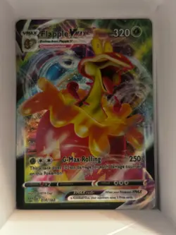 Flapple VMAX 019/163 Near Mint Holo VMAX Rare Battle Styles Pokemon TCG Card - Image 1