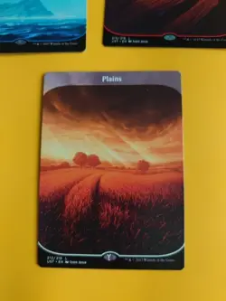 MTG Card. Unstable Full ARt Basic Lands MTG 3 Cards Plains,Island & Mountain. - Image 2